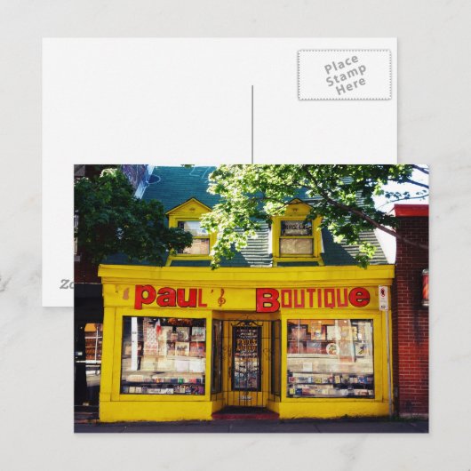 Paul Boutique Postkarte (Vorne/Hinten)