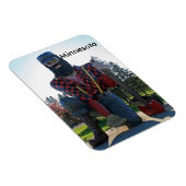 Paul Bunyan 3"x4" Foto Magnet (Rechte Seite)