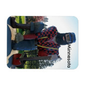 Paul Bunyan 3"x4" Foto Magnet (Horizontal)