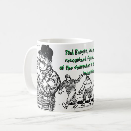 "Paul Bunyan Crew" Kaffeetasse (Vorderseite Links)