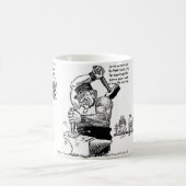 "Paul Bunyan Klotz-Lager " Kaffeetasse (Mittel)