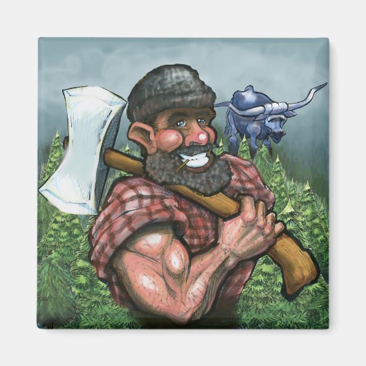 Paul Bunyan Magnet (Vorne)