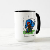Paul Bunyan Minnesota Homeboy-Tasse Tasse (VorderseiteRechts)