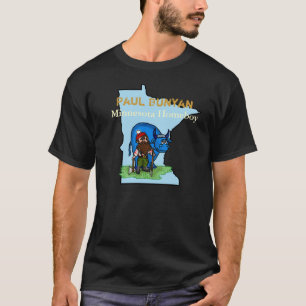 Paul Bunyan, Minnesotahomeboy-Schwarz-T - Shirt