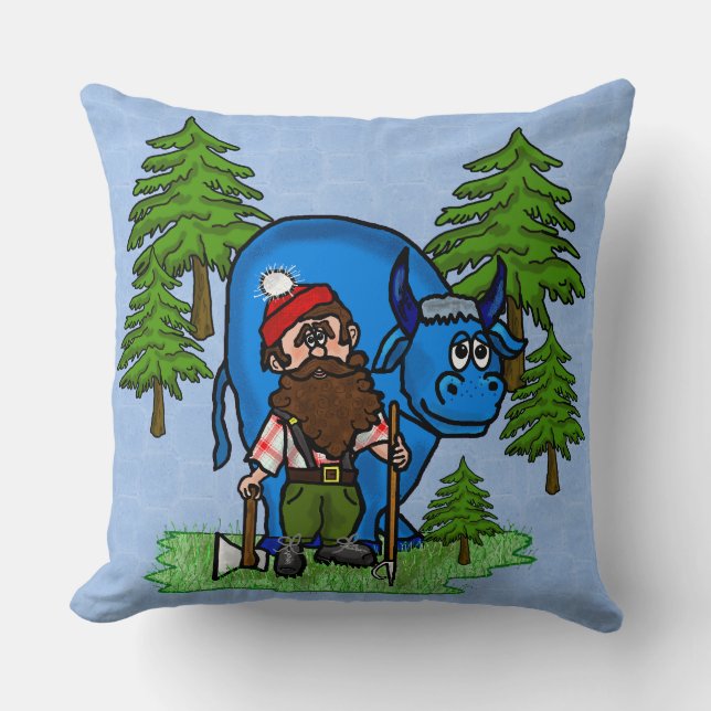 Paul Bunyan Pillow Kissen (Vorderseite)