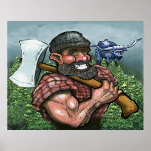 Paul Bunyan Poster