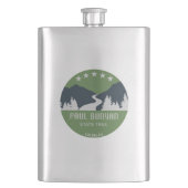 Paul Bunyan Staat Trail Flachmann (Vorderseite)