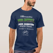 Paul Bunyan Staat Trail (RT2) T-Shirt (Vorderseite)