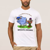 Paul Bunyan und Babe Minnesota Homeboy T - Shirt (Vorderseite)