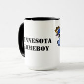 Paul Bunyan und Babe Minnesota Homeboy Tasse Ver.2 (Vorderseite Links)