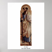 Paul By Carlo Crivelli Poster (Vorne)