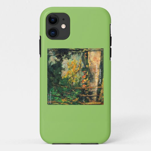 Paul Cerzanne Painting & Quote iPhone5/5S Fall Case-Mate iPhone Hülle (Rückseite)