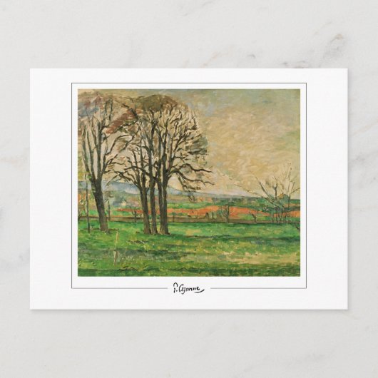 Paul Cézanne #11 - Fine Art Postkarte (Vorderseite)