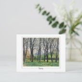 Paul Cézanne #12 - Fine Art Postkarte (Stehend Vorderseite)