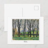 Paul Cézanne #12 - Fine Art Postkarte (Vorne/Hinten)