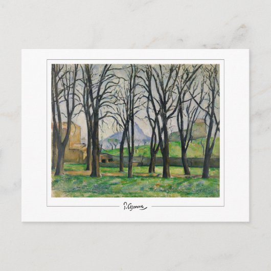Paul Cézanne #12 - Fine Art Postkarte (Vorderseite)