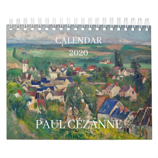 PAUL CÉZANNE 2020 FINE ART CALENDAR KALENDER (Titelbild)