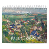 PAUL CÉZANNE 2020 FINE ART CALENDAR KALENDER (Titelbild)