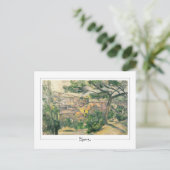 Paul Cézanne #246 - Fine Art Postkarte (Stehend Vorderseite)