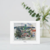 Paul Cézanne #28 - Kunst Postkarte (Stehend Vorderseite)