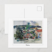 Paul Cézanne #28 - Kunst Postkarte (Vorne/Hinten)