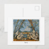 Paul Cézanne #31 - Fine Art Postkarte (Vorne/Hinten)