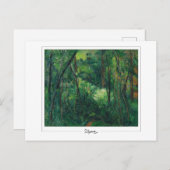 Paul Cézanne #37 - Fine Art Postkarte (Vorne/Hinten)