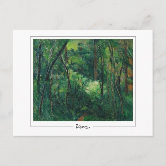 Paul Cézanne #37 - Fine Art Postkarte (Vorderseite)