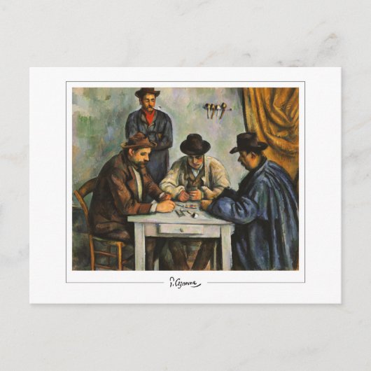 Paul Cézanne #386 - Fine Art Postkarte (Vorderseite)