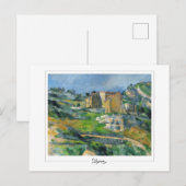 Paul Cézanne #39 - Fine Art Postkarte (Vorne/Hinten)