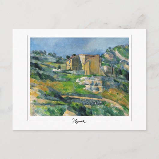 Paul Cézanne #39 - Fine Art Postkarte (Vorderseite)