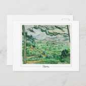 Paul Cézanne #422 - Fine Art Postkarte (Vorne/Hinten)