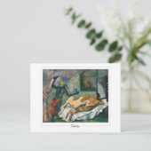 Paul Cézanne #46 - Fine Art Postkarte (Stehend Vorderseite)