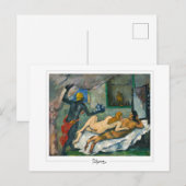 Paul Cézanne #46 - Fine Art Postkarte (Vorne/Hinten)