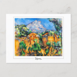 Paul Cézanne #496 - Fine Art Postkarte