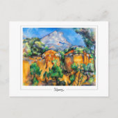Paul Cézanne #496 - Fine Art Postkarte (Vorderseite)
