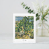 Paul Cézanne #50 - Fine Art Postkarte (Stehend Vorderseite)