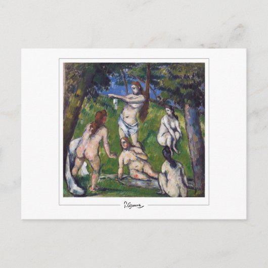 Paul Cézanne #578 - Fine Art Postkarte (Vorderseite)