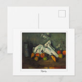 Paul Cézanne #58 - Fine Art Postkarte (Vorne/Hinten)