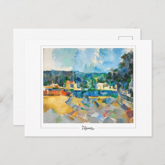 Paul Cézanne #591 - Fine Art Postkarte (Vorne/Hinten)