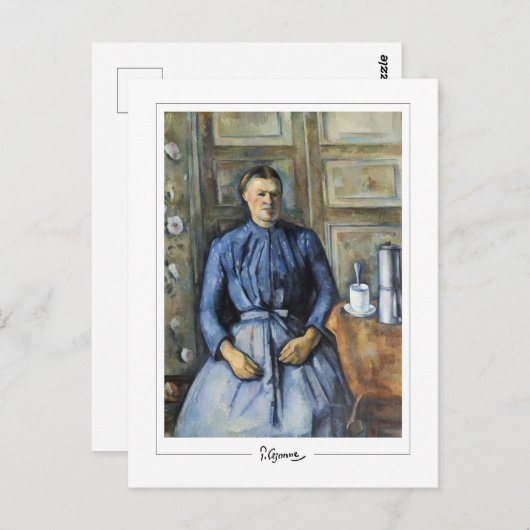 Paul Cézanne #70 - Fine Art Postkarte (Vorne/Hinten)