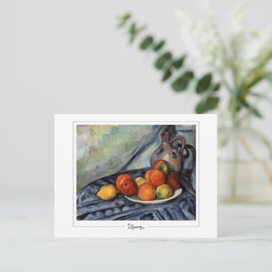 Paul Cézanne #71 - Fine Art Postkarte (Stehend Vorderseite)
