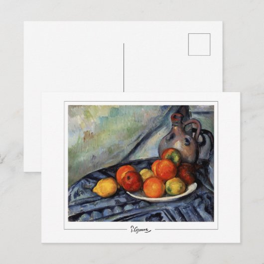 Paul Cézanne #71 - Fine Art Postkarte (Vorne/Hinten)