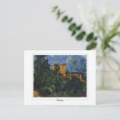 Paul Cézanne #73 - Fine Art Postkarte (Stehend Vorderseite)