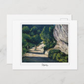 Paul Cézanne #74 - Fine Art Postkarte (Vorne/Hinten)
