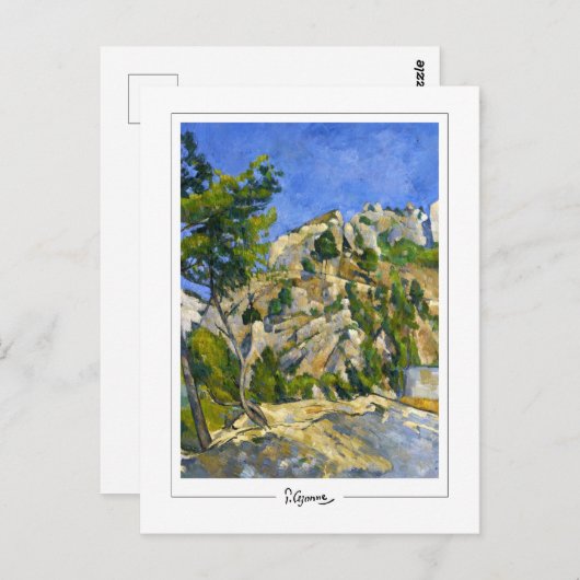 Paul Cézanne #75 - Fine Art Postkarte (Vorne/Hinten)
