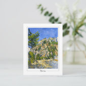 Paul Cézanne #75 - Kunst Postkarte (Stehend Vorderseite)