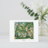 Paul Cézanne #99 - Fine Art Postkarte (Stehend Vorderseite)