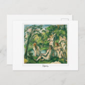 Paul Cézanne #99 - Fine Art Postkarte (Vorne/Hinten)