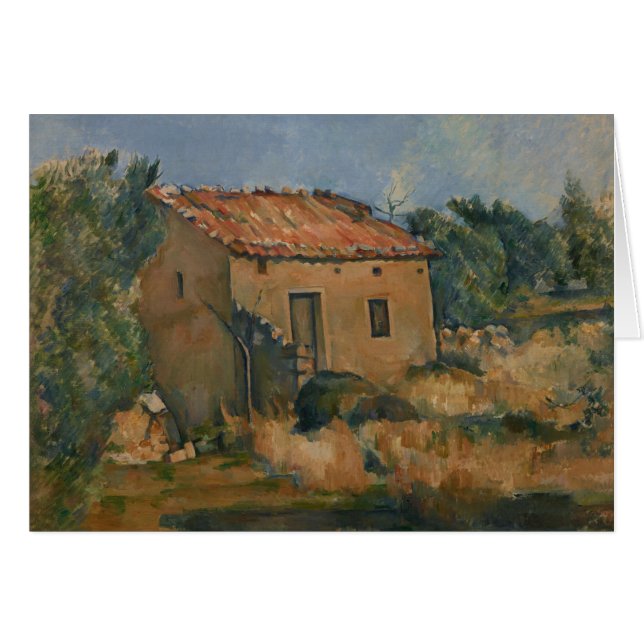 Paul Cezanne - Abandoned House (Vorderseite (Horizontal))